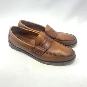 Allen Edmonds Men’s Walden Leather Loafers Walnut‎ Brown Size 10